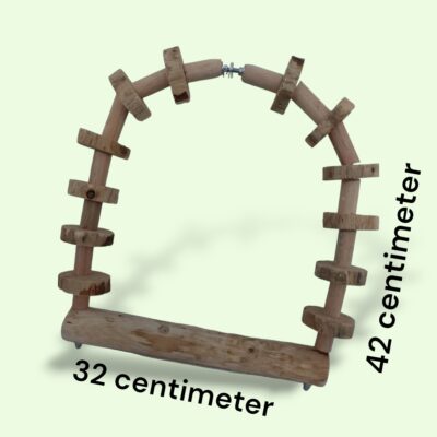 Houten schommel voor vogels met houten schijven | Extra Large - Afbeelding 5